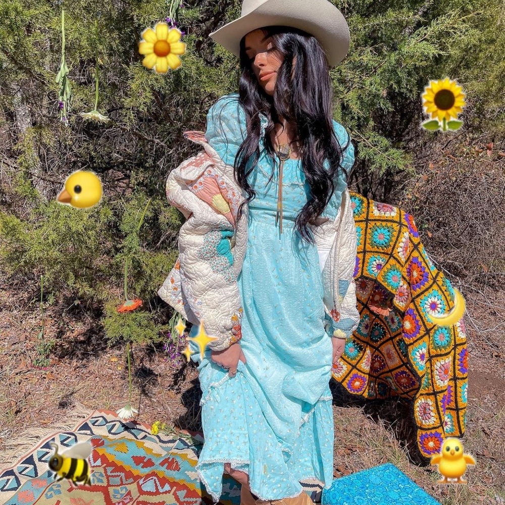 Vintage Boho/Floral Dress